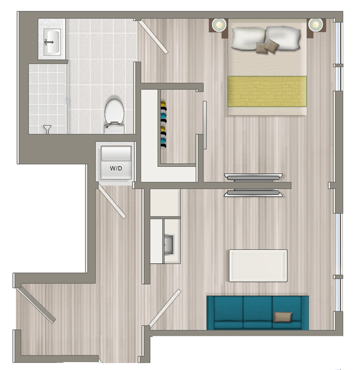515A-Furnished-Boutique-One-Bedroom-Suite 515A-Furnished-Boutique-One-Bedroom-Suite
